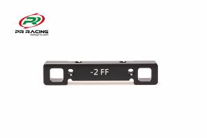 Support Arm Shaft Holder FF -2mm Narrower PR Racing 4wd