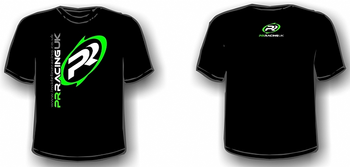 T-Shirt PR Racing Grön Logga