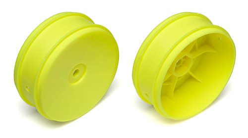 61 mm Front 2WD Buggy Wheels, yellow