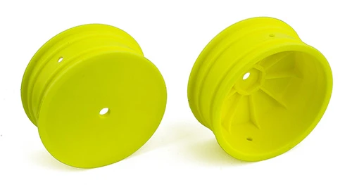 fälg fram 4WD, 1:10 Buggy, 2,2 in/12 mm HEX, gul (2st)