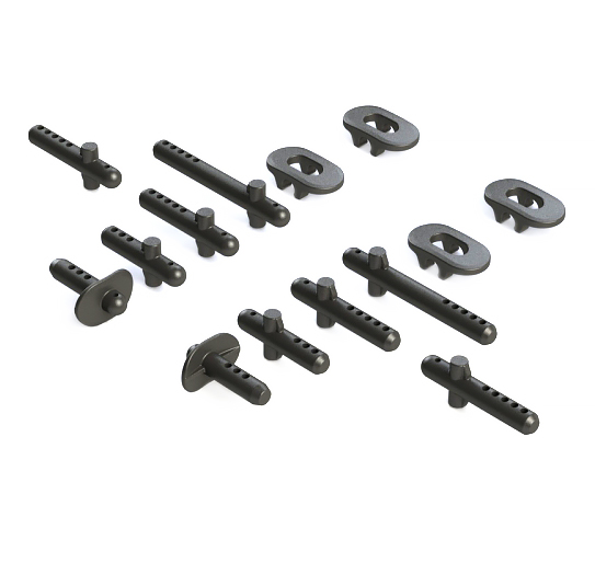 Karossfästen (set) ARRMA Outcast, Infraction 1:7