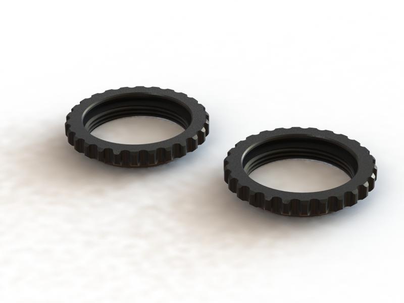 Fjäderspännare Alu för Stötdämpare ARRMA Infraction 1:7/Kraton 6S / Big Rock 6S