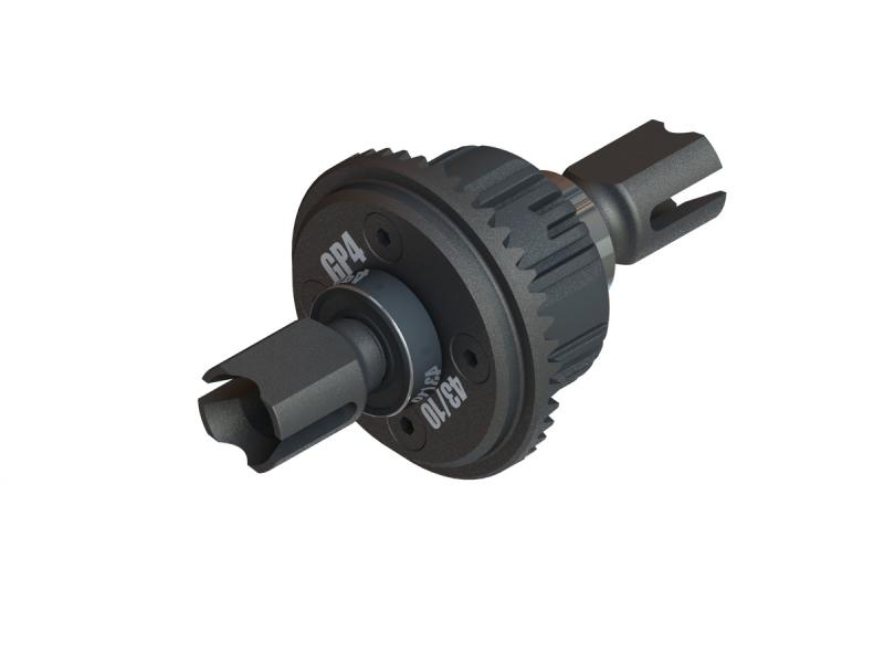 Differential Active F/B GP4 5mm 10T olja ARRMA Kraton 6S / Big Rock 6S