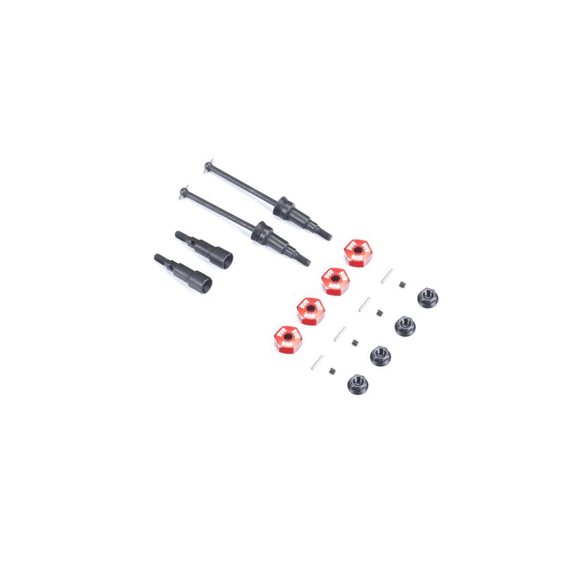 Drivaxel Set Arrma Typhon Grom 1/18, Granite Grom 1/18