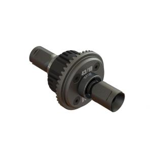 Front/Rear Diff Set GP4 29mm Open Diff Case 80K Oil Arrma Kraton 6S / Big Rock 6S