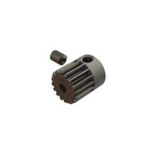 Pinion Gear 16T Mod 0.5 2.3mm Bore Granite Grom 1:18