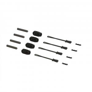 Brace Rod Ends w/Pins and retainers ARRMA Kraton 1:5