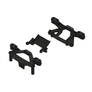 Övre Bumper/Bodymount Set ARRMA Infraction 4x4 3s