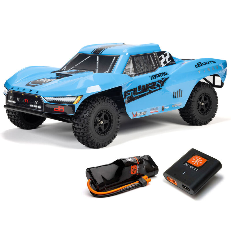 ARRMA Fury 1/10 2wd RTR Borstad Short Course (inkl. batteri/laddare)