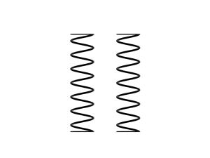 Stötdämparfjädrar 120mm 2.41N-mm (21.33lb/in) ARRMA Kraton 1:5