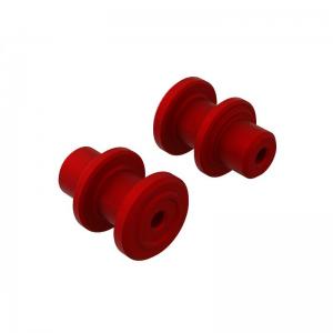 Servo Saver Axle CNC Red Aluminum ARRMA Kraton 8S