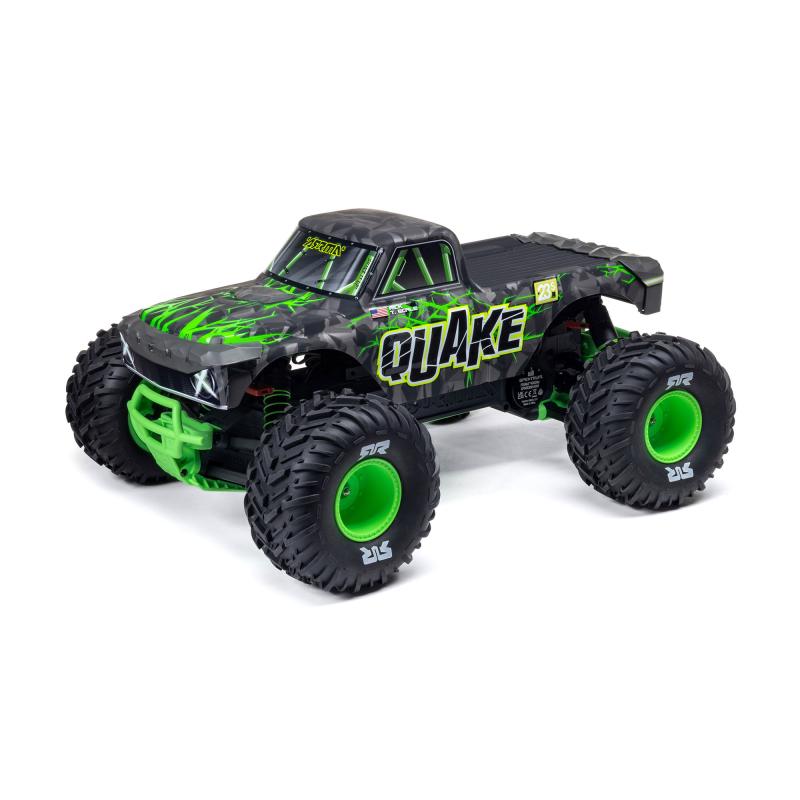 QUAKE 223S DSC 2WD RTR Borstlös 1:10 Monster Truck grön