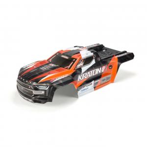 Kaross Målad Orange ARRMA Kraton 1:5