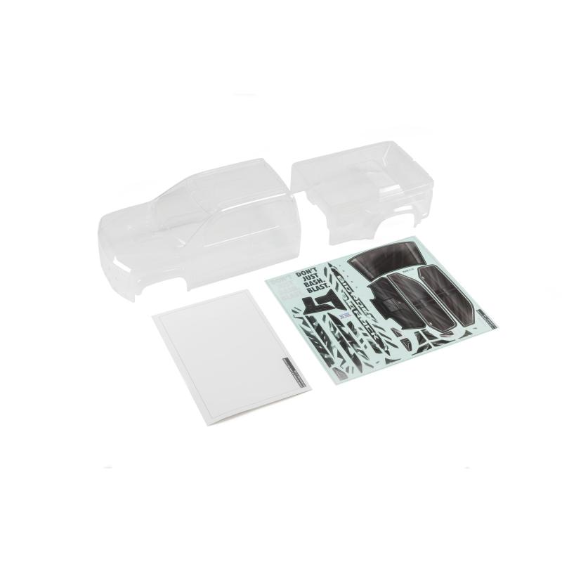 BIG ROCK Clear Body (inkl dekaler )