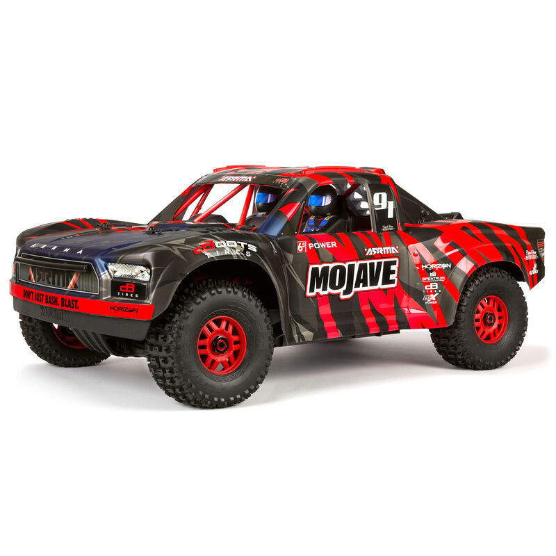 ARRMA 1/7 MOJAVE 6S 4wd Borstlös 1/8 RTR El-Desert Truck V5 2020 / utan batteri och laddare.