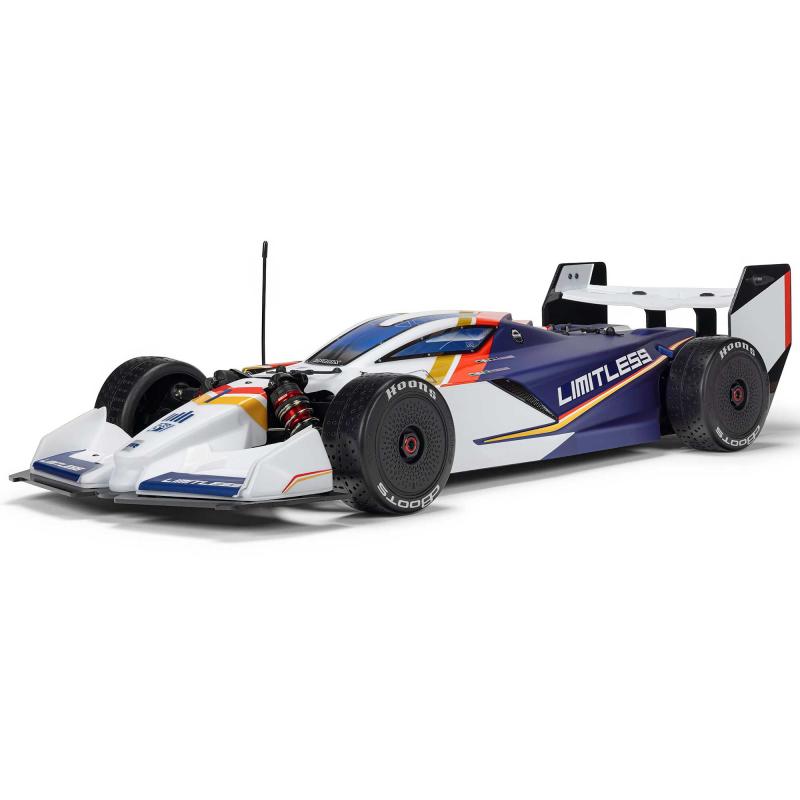 1/7 LIMITLESS 8S AVC 4X4 RTR Brushless Street Speed Vit/blå