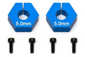 Hjulhex Alu 5.0mm Använd med AS71019 Team Associated
