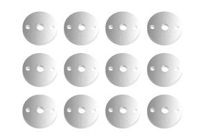 SHOCK PISTONS, V2 (2x1.5mm/2x1.6mm/2x1.7mm) ASS 12MM