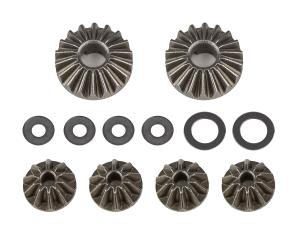 RC10B74.1 / B74.2 / B7 FT LTC Differential Rebuild Set, Metall