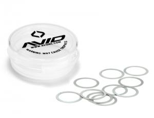 Shims 8x10x0.2mm Rostfritt Stål AVID