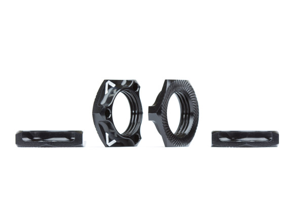 Hjulmuttrar 17mm Grå AVID