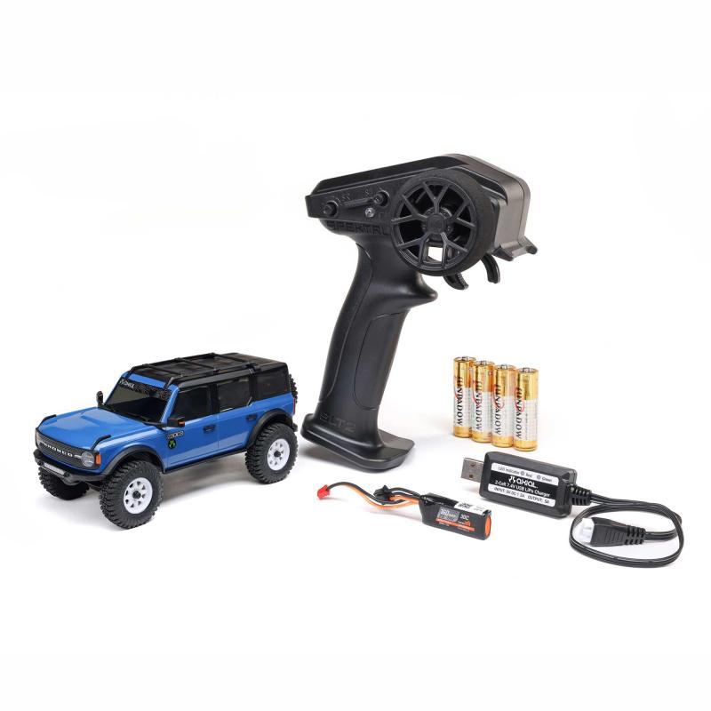 SCX30 Ford Bronco 4X4 RTR Brushed Rock Crawler (inkl. batteri/laddare)