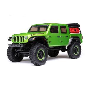 1/24 SCX24 Jeep JT Gladiator 4X4 RTR Brushed Rock Crawler (inkl. batteri/laddare) Grön