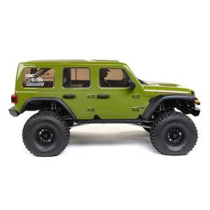 1/6 SCX6 Jeep JLU Wrangler 4X4 RTR Brushless Rock Crawler Grön *BUTIKS DEMO*