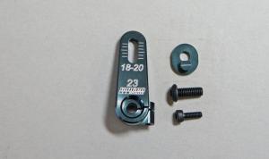 Servohorn 23T Sanwa, KO Alu Justerbart Mugen Seiki