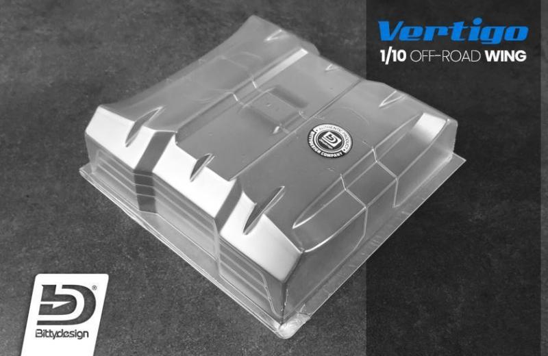 ​Vinge 1/10 Off-Road Vertigo 1.5mm Oklippt Lexan (2 st.) Bittydesign