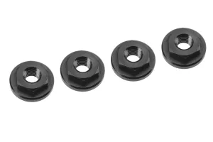 Side Guard Nuts - Aluminum - Black - 4 Pcs