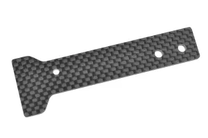 Chassis Plate Stiffener - Front - Carbon 3mm - 1 Pc