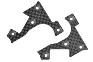 Suspension Arm Cover - Stiffener - XB PRO - Front Lower - L/R - Carbon 2mm - 1 Pair