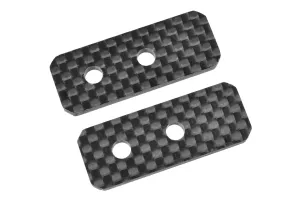 Spacer for Chassis Brace - XB PRO - Front - Rear - Carbon 3mm - 1 Pc