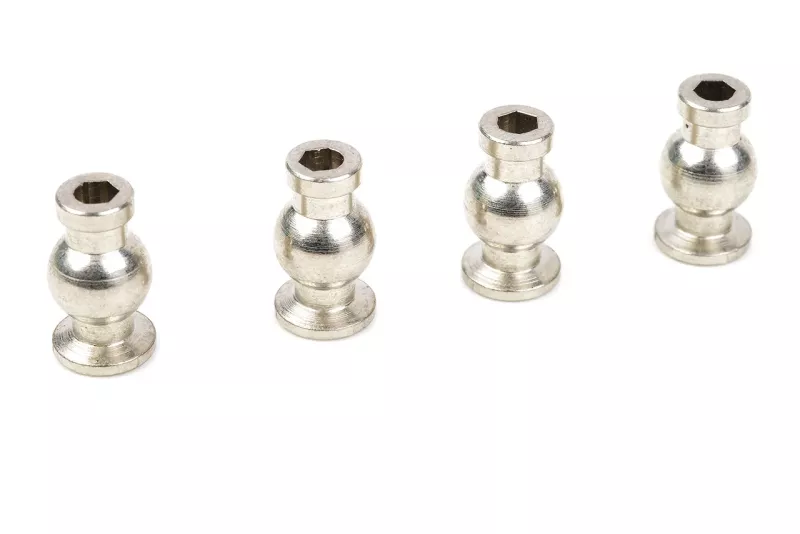 Ball - 6.8mm - Shouldered - Steel - 4 Pcs