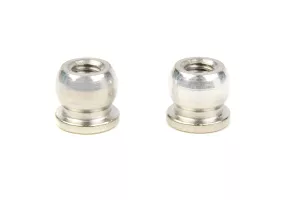 Threaded Ball - 6mm - Steel - 2 Pcs