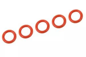 O-Ring - Silicone - 5x8mm - 5 Pcs