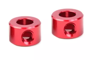 Collar - for Anti-roll Bar - Aluminum - Red - 2 Pcs