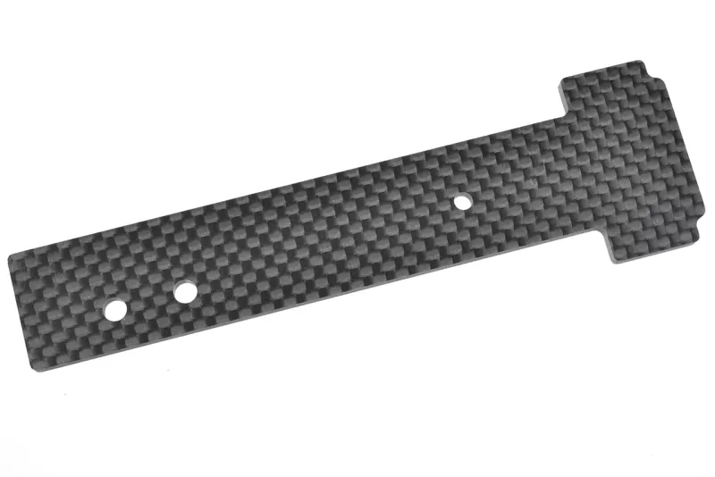 Chassiplatta - Bakre - Kolfiber 3mm - 1 st