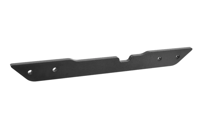 Chassistöd - XL6S - Center Lägre - Aluminum 3mm - Svart - 1 st