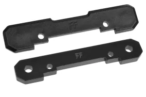 Suspension Arm Mount - Front - Aluminum 4mm and Cover - 1 Set