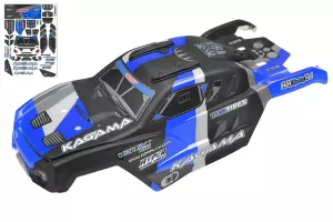 Polycarbonate Body - Kagama XP 6S - Painted - Cut - Decals - Accessories - Blue Color - 1 Pc