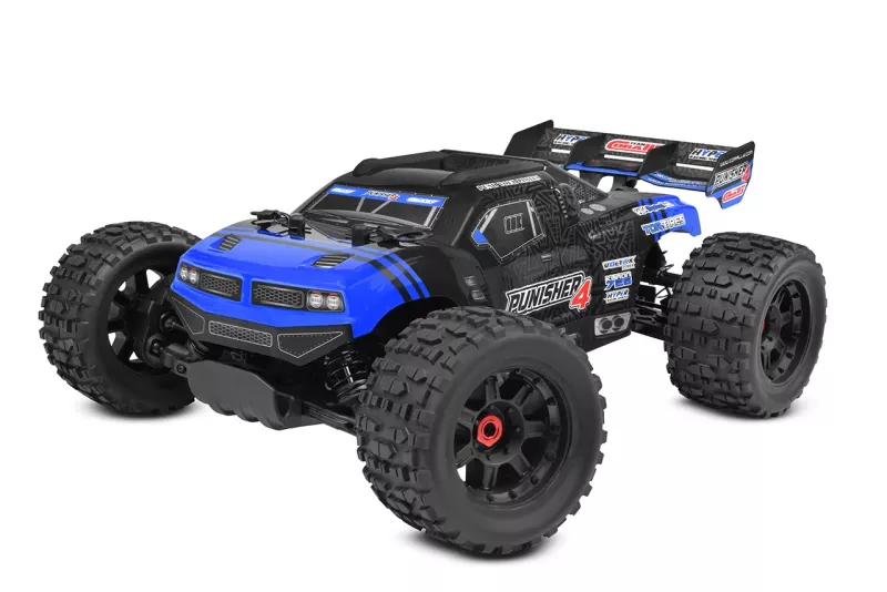 PUNISHER 4 RTR Blå Borstlös 4S (utan batteri/Laddare)