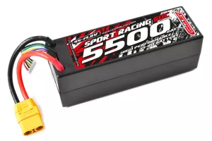 Team Corally - Power Racing 60C - 5500Mah - 4S - 14,8V - XT-90 - Hard Case