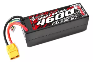 Team Corally - Sport Racing 60C - 4600Mah - 6S - 22,2V - XT-90 - Hard Case