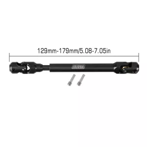 INJORA Steel Heavy-Duty Drive Shaft for 1/10 RC Car Crawler 129-179mm
