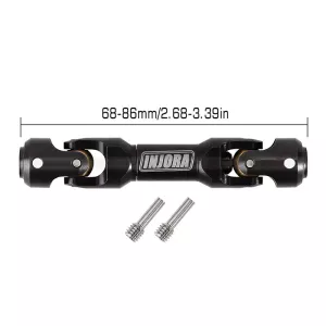 INJORA Steel Heavy-Duty Drive Shaft for 1/10 RC Car Crawler 68-86mm