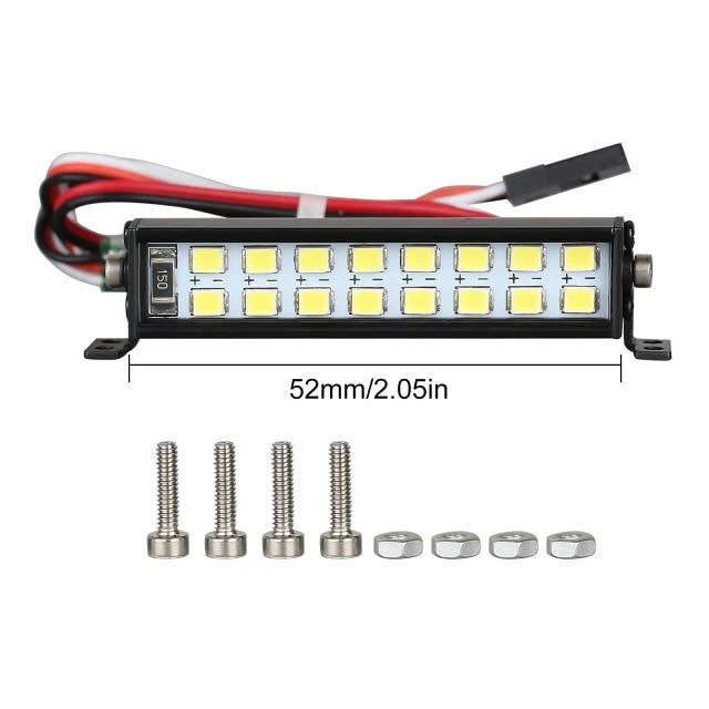 INJORA 52mm Bright LED Bar för skala 1/10