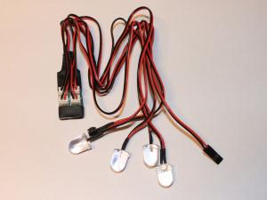 LED lampor 4 st. 10mm HobbyDetails