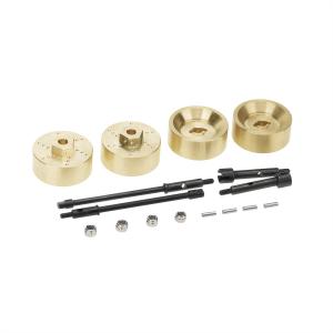 Motvikt Mässing För Hjul / Drivaxlar Stål +6mm Axial SCX24